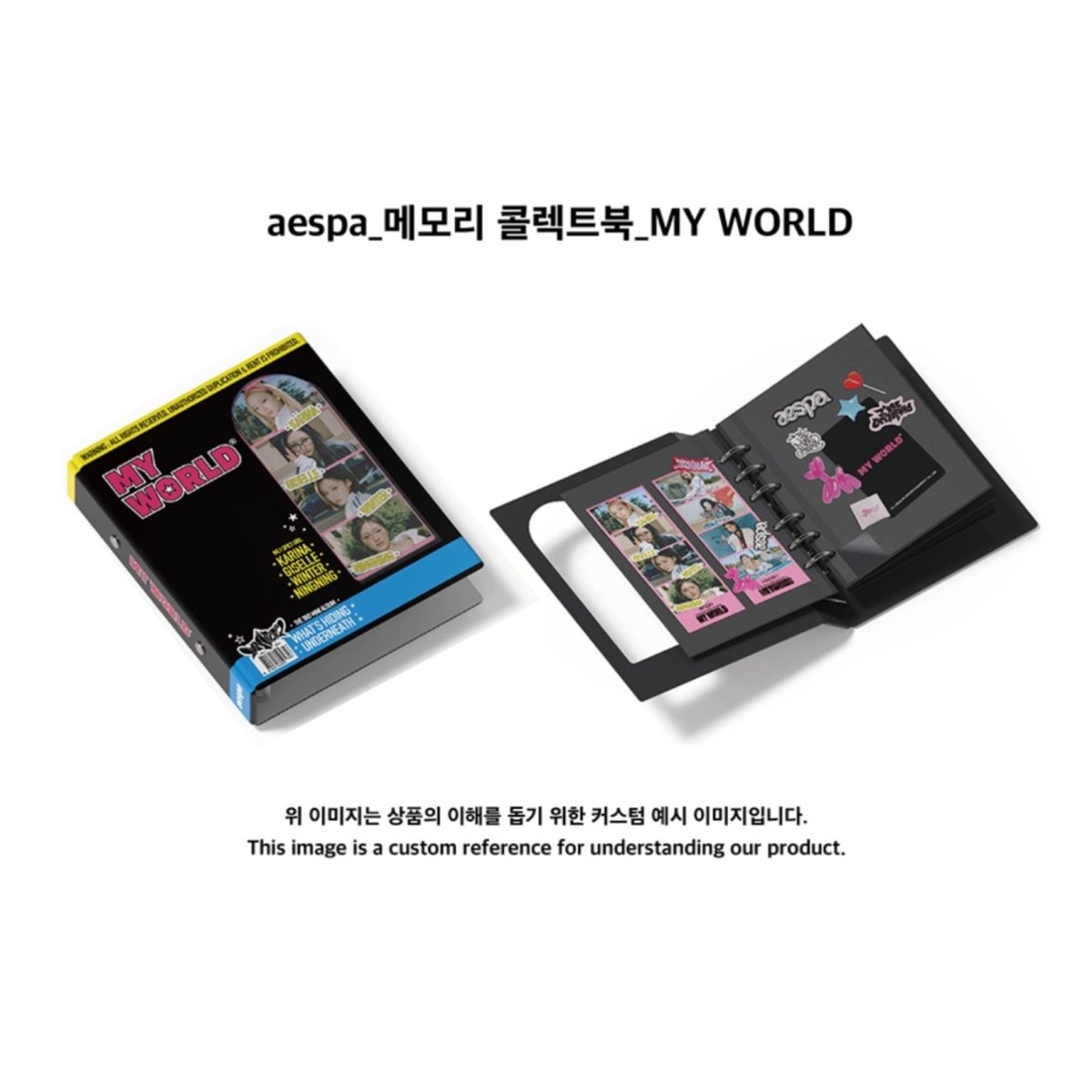 aespa My World Official Memory Collect Book – K-STAR