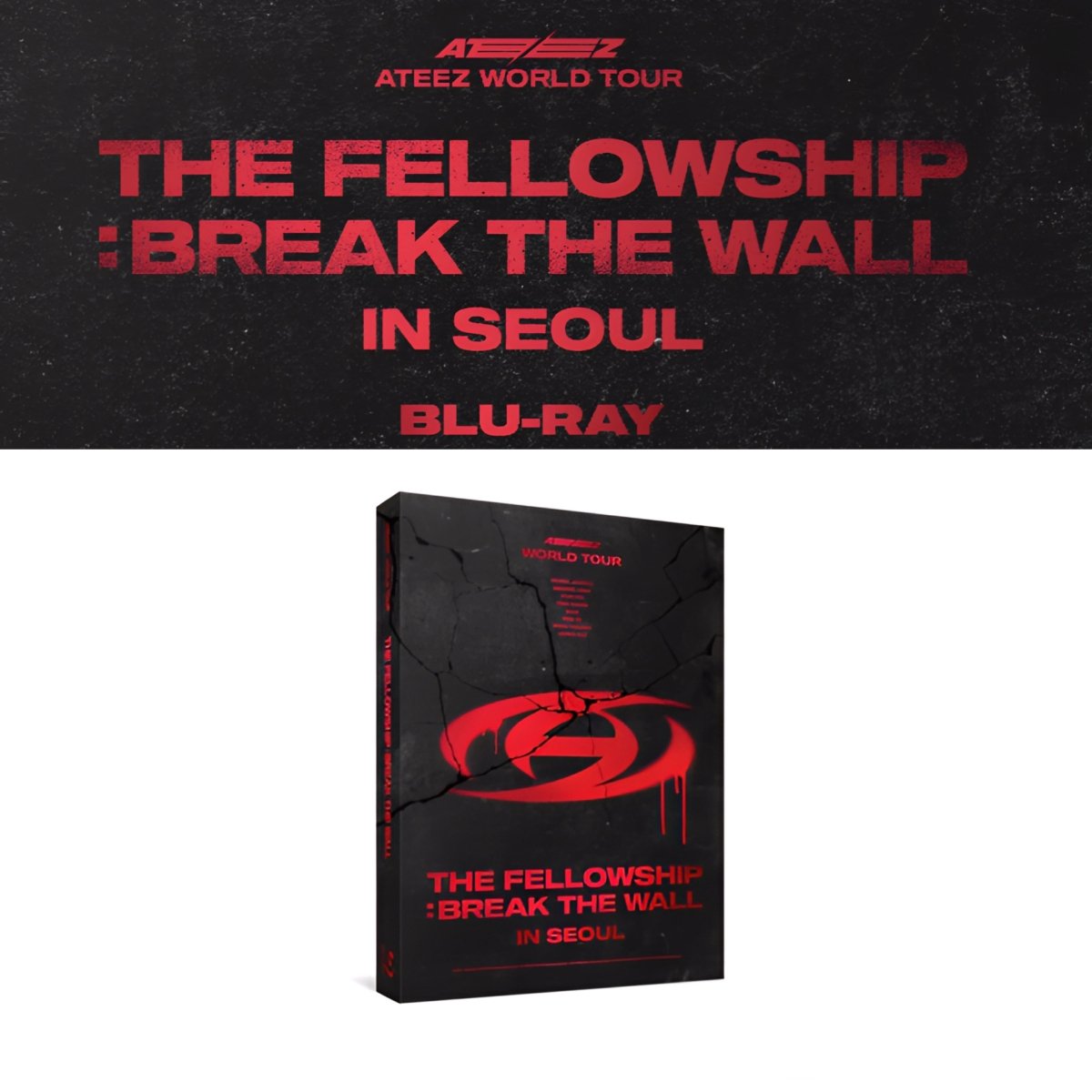 ATEEZ - World Tour THE FELLOWSHIP : BREAK THE WALL in Seoul BLU-RAY