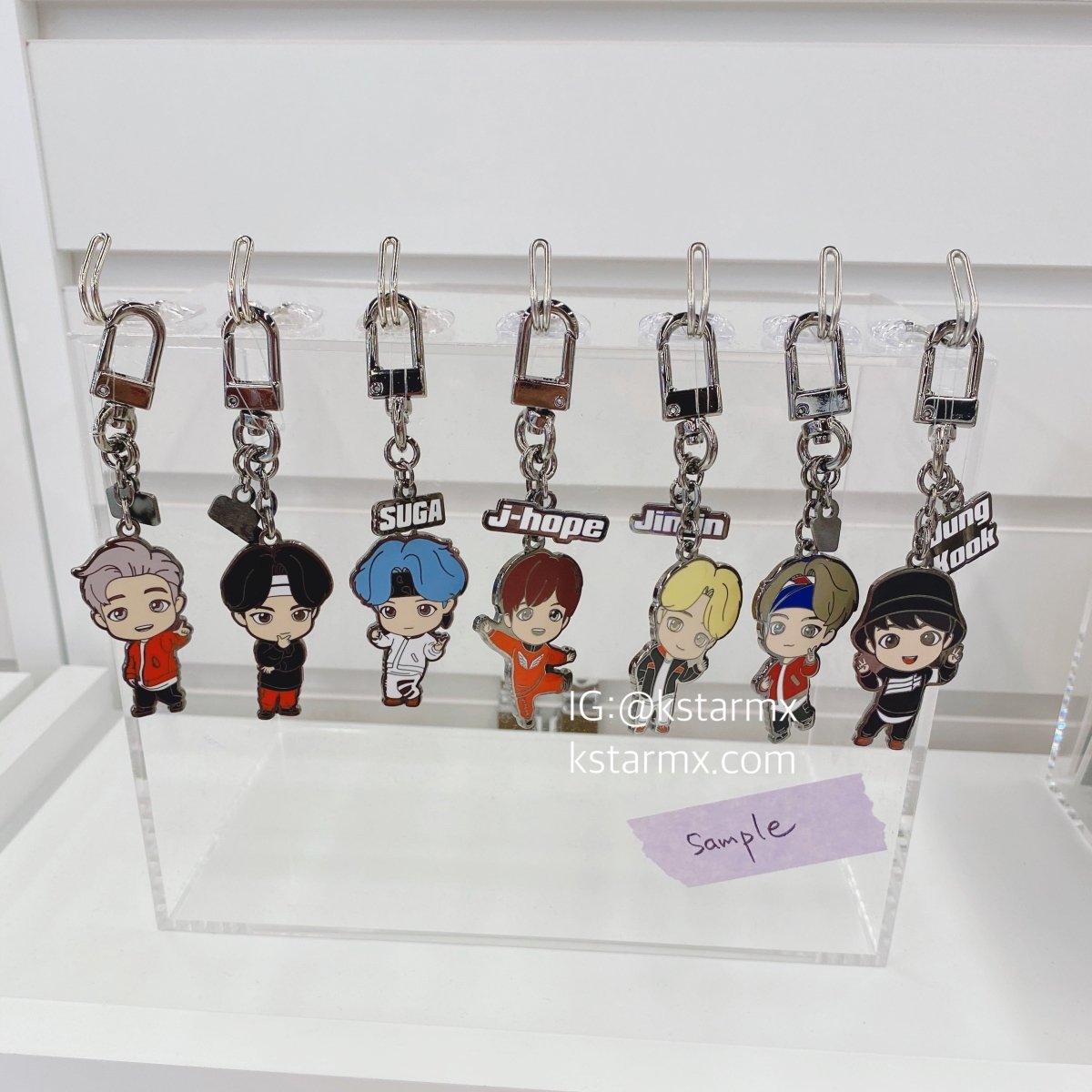 BIG HIT] BTS Pop Up Store: TinyTAN Keyring – K-STAR