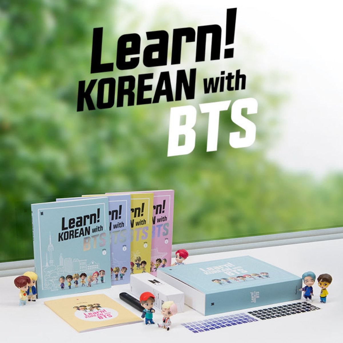 BIG HIT] Learn! KOREAN with BTS BOOK Package + FREE Express