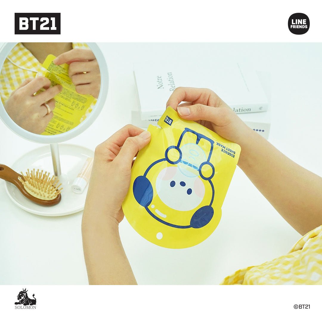 BT21 JAPAN] BT21 Minini Essence Sheet Mask 7ea  K-STAR
