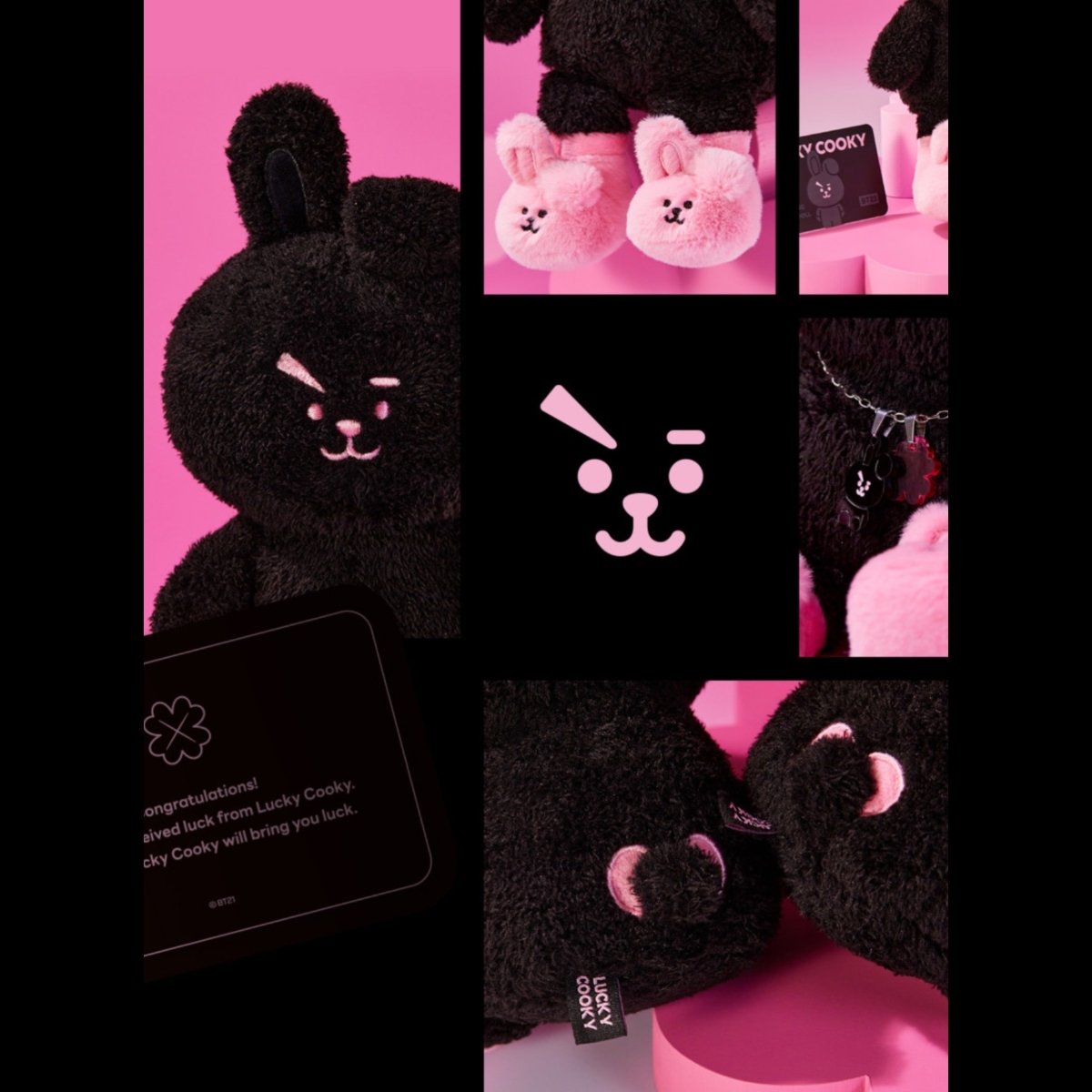 BT21 LUCKY COOKY Doll /Black Edition - おもちゃ