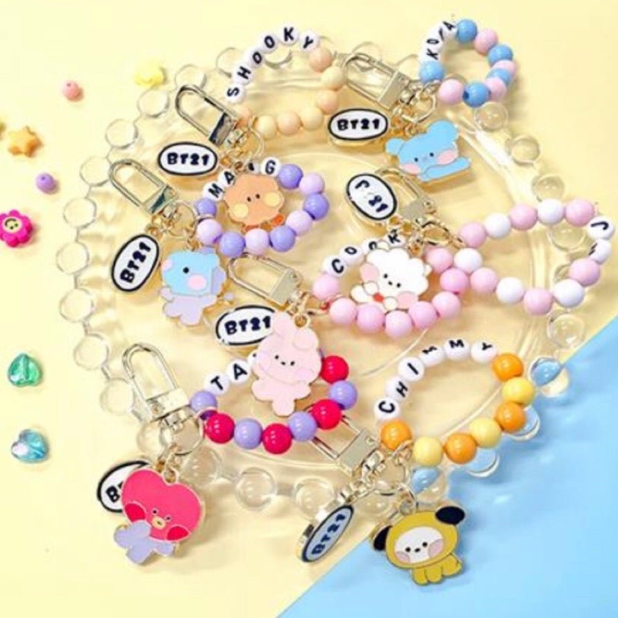 BT21 METAL KEYRING