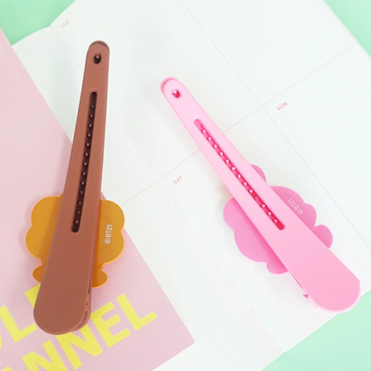 BT21 Minini Official Hair Clip - K-STAR