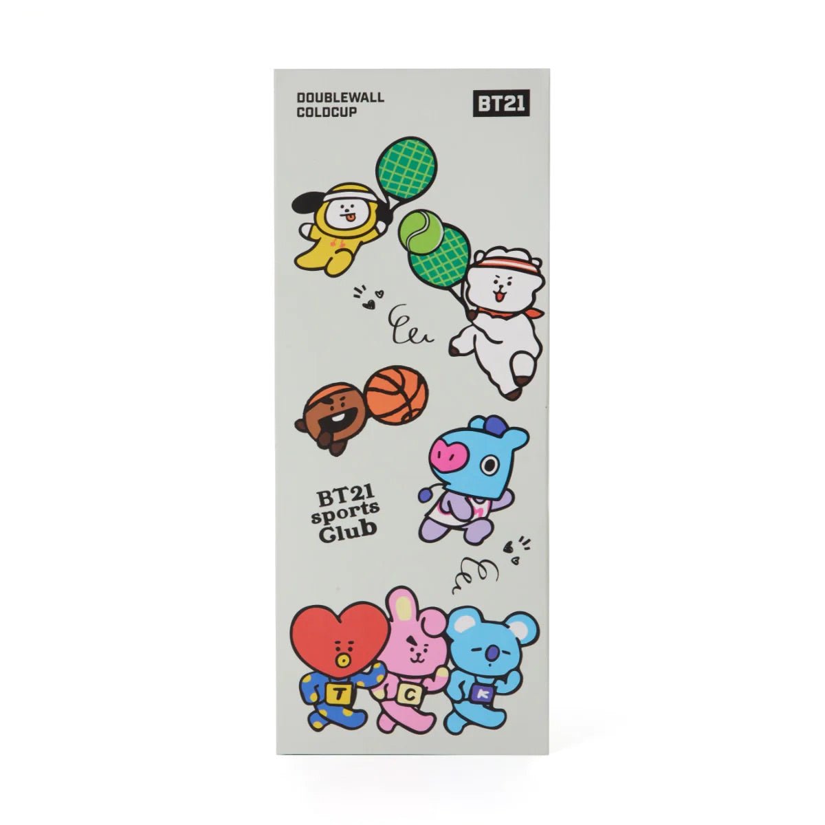 BT21 Official Ice Tumbler Sports Club Version 750ml - K-STAR