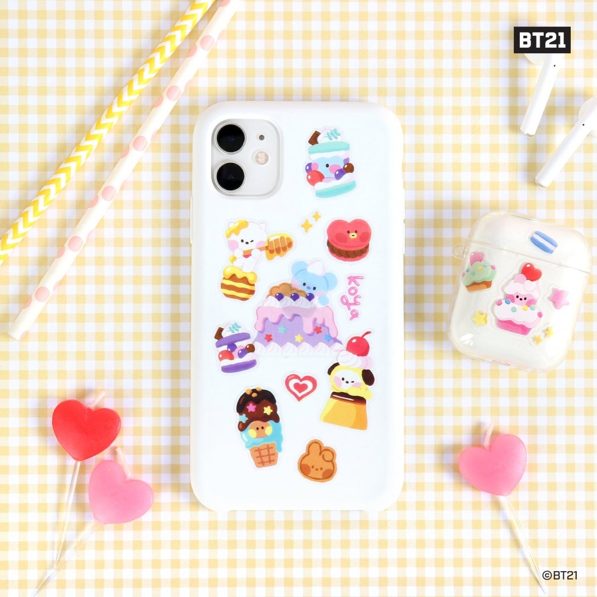 BT21 minini Sweetie Dessert Spoon Set 7 PCS - LINE FRIENDS_US