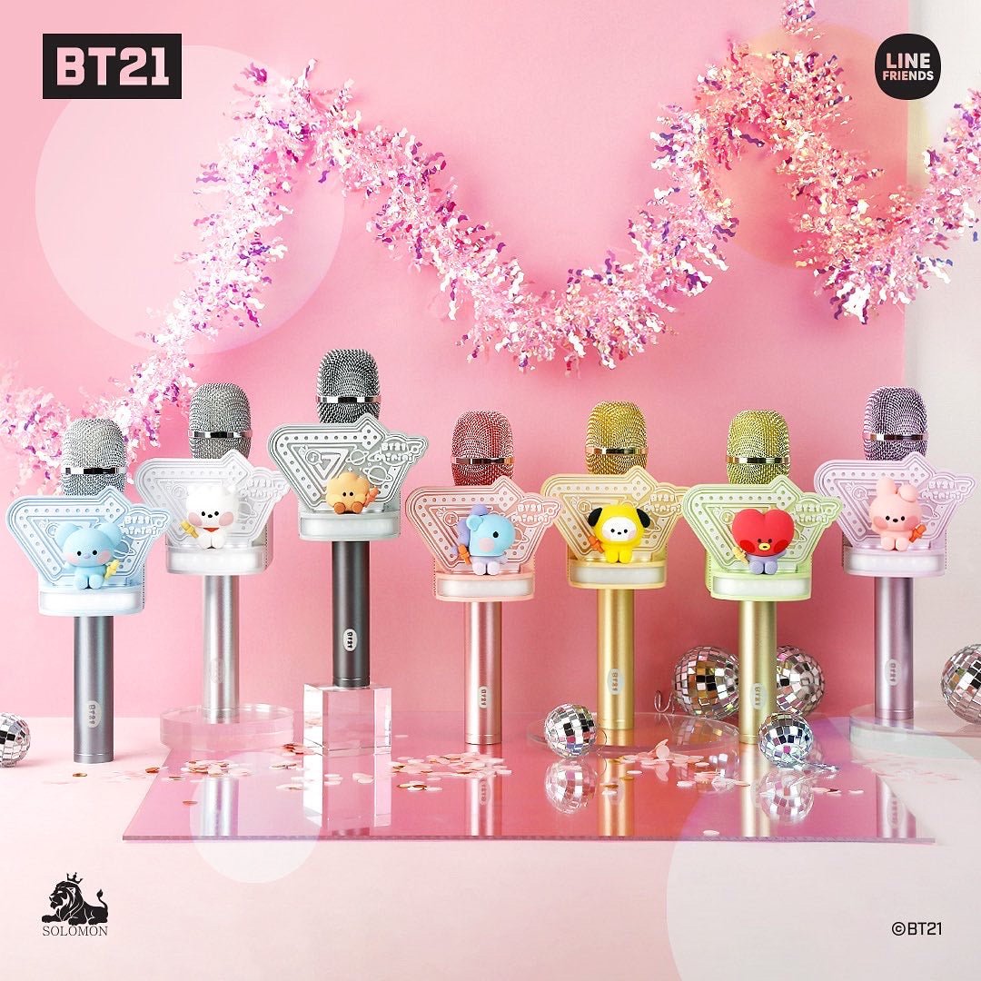 BT21 Official Minini Wireless Mic Speaker – K-STAR
