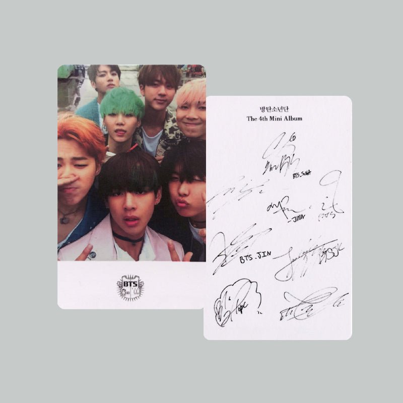 Bts Album Photocard