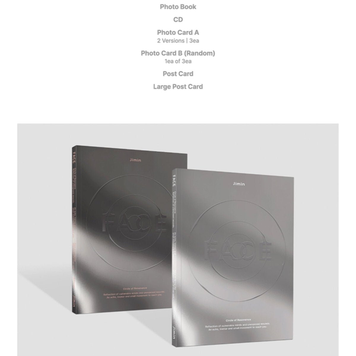BTS JIMIN - FACE ( You Can Choose Ver. ) – K-STAR