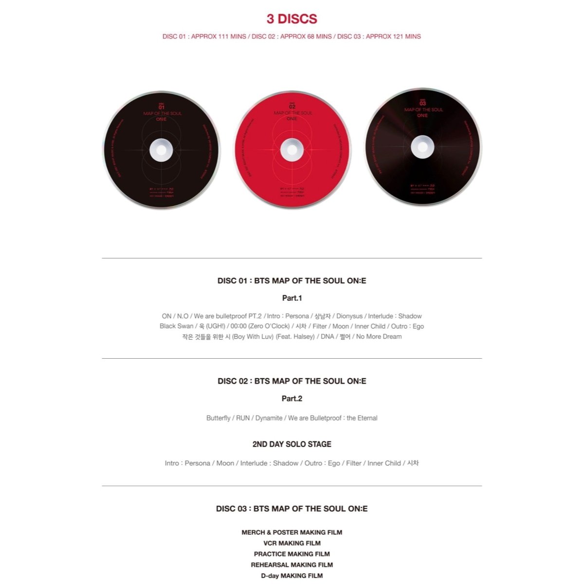 BTS MAP OF THE SOUL ON:E BLU-RAY Photobook – K-STAR