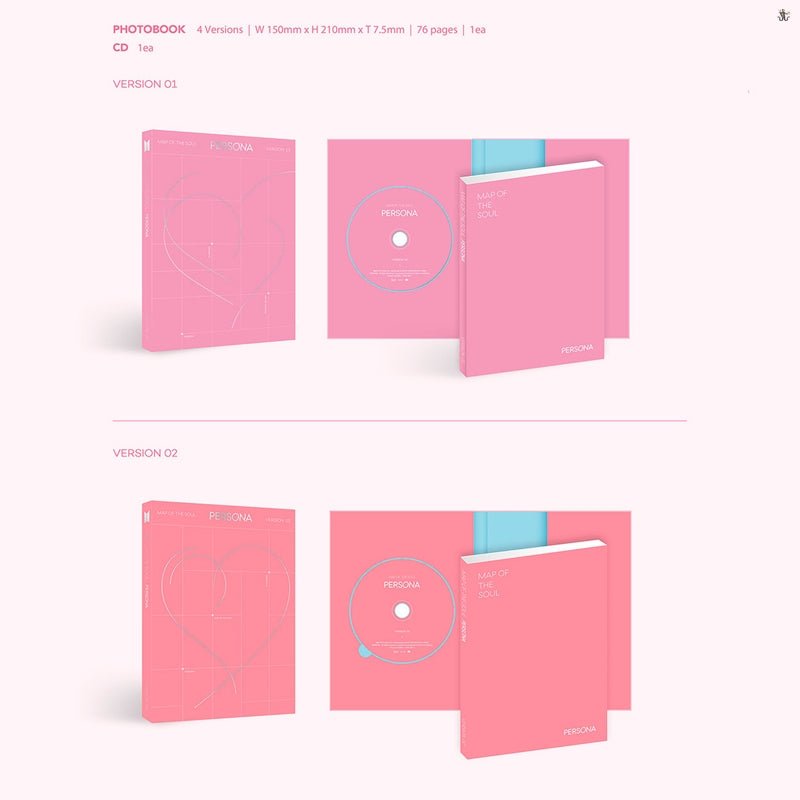 BTS - MAP OF THE SOUL: PERSONA (You Can Choose Ver + Free Shipping