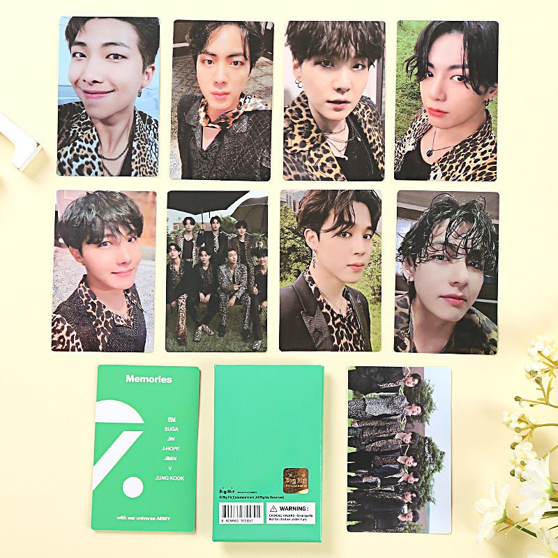 BTS Memories 7 Photocards Set – K-STAR