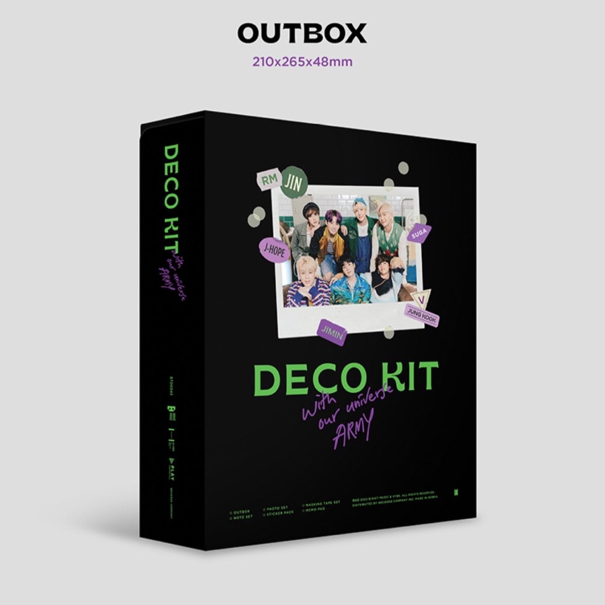 BTS OFFICIAL DECO KIT – K-STAR