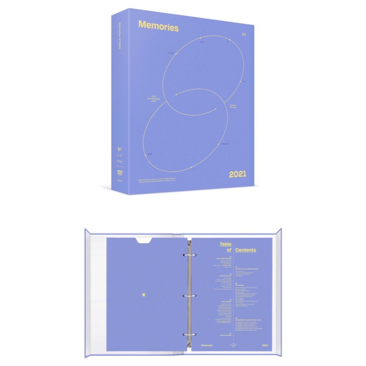 BTS OFFICIAL MEMORIES 2021 DVD – K-STAR