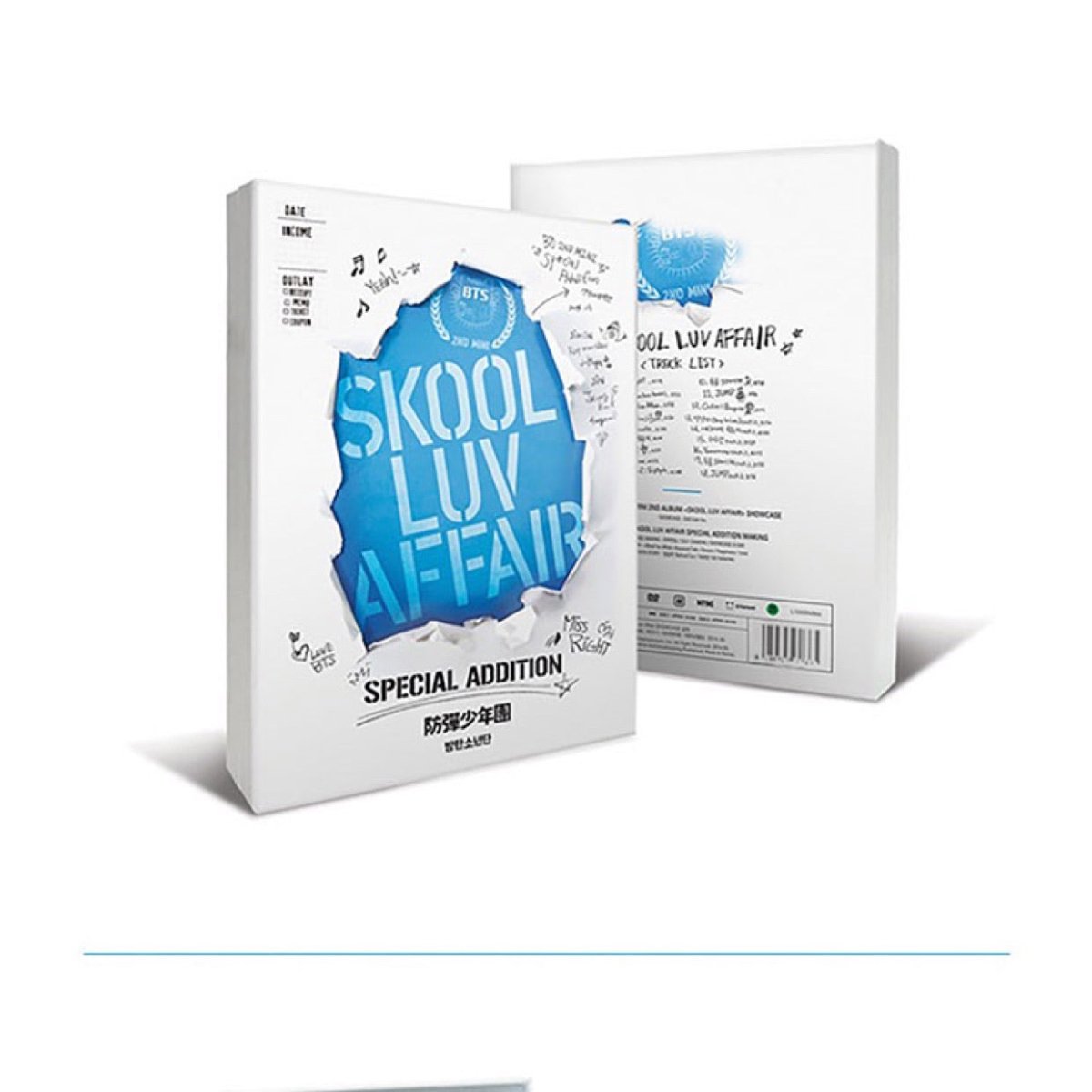 BTS - Skool Luv Affair 2nd Mini Special Addition CD+DVD (Free