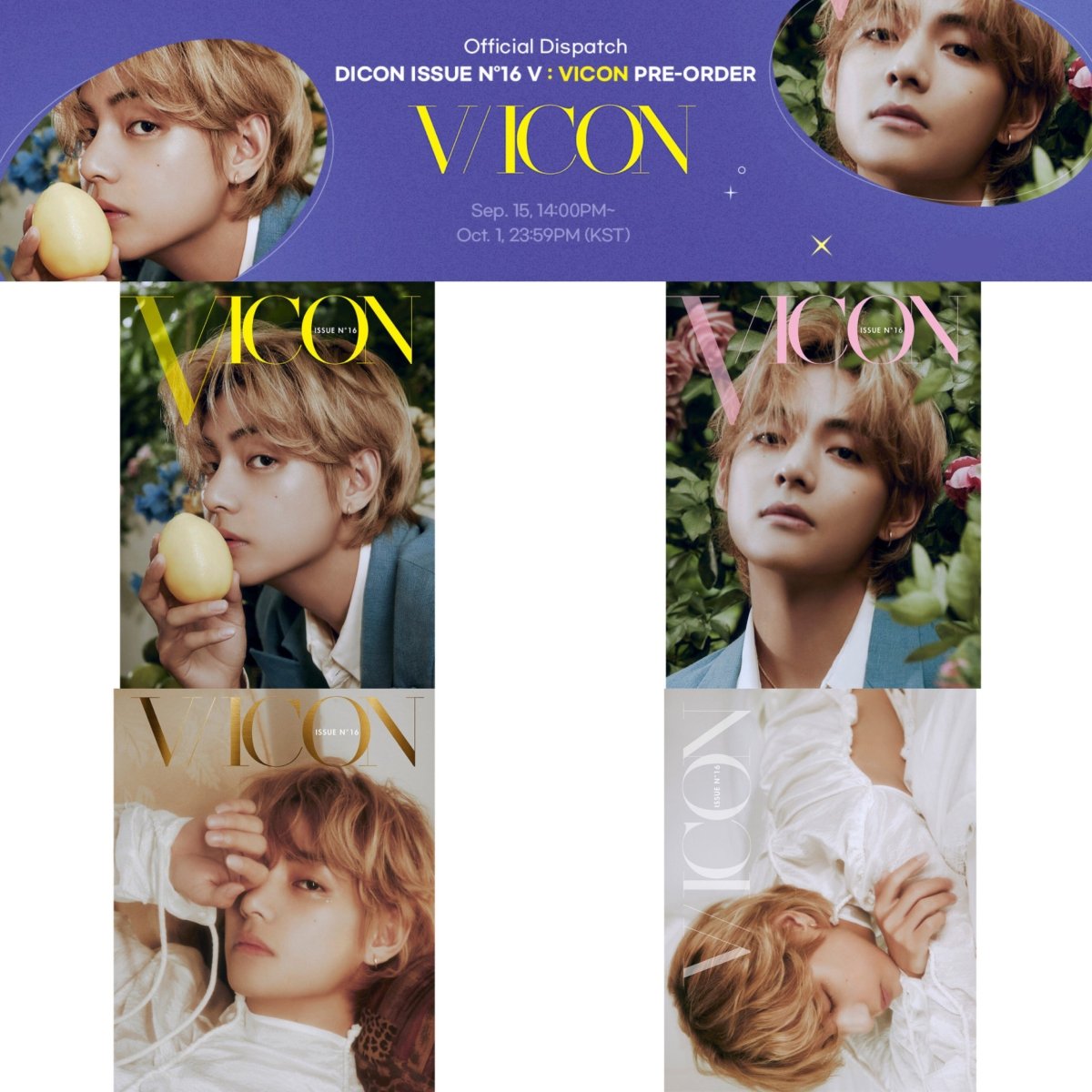 BTS V Dicon Volume No.16 : VICON – K-STAR