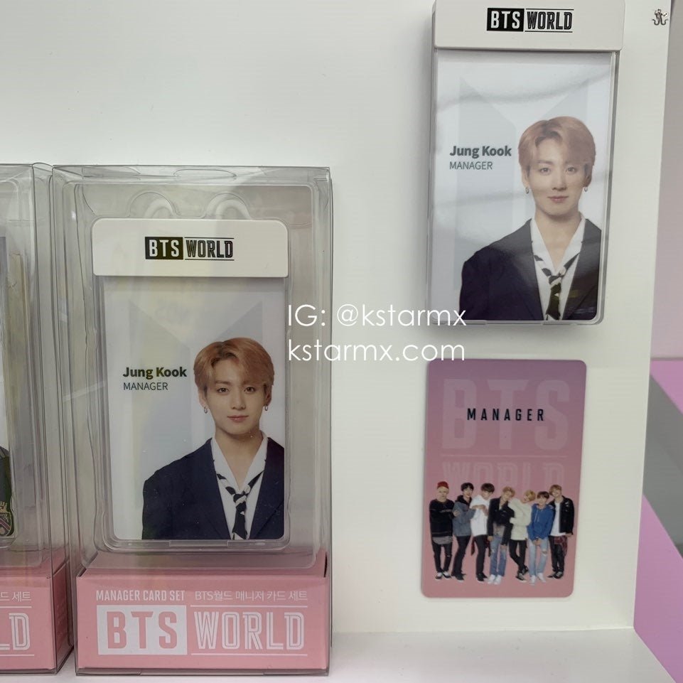 BTS WORLD] Official Manager Card Set – K-STAR