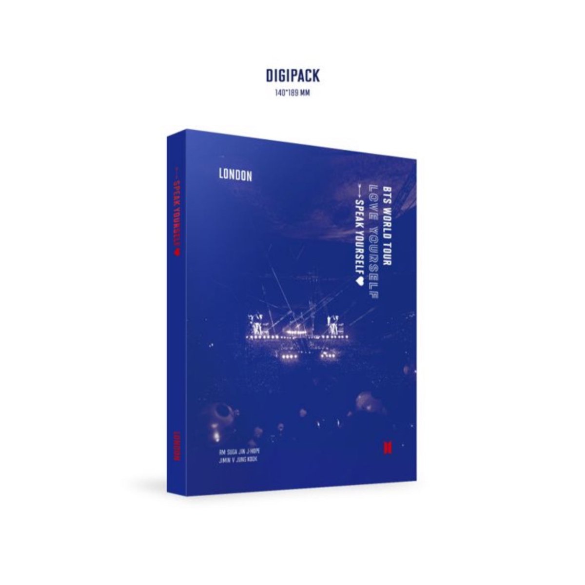 BTS World Tour LOVE YOURSELF: SPEAK YOURSELF in LONDON DVD (Free