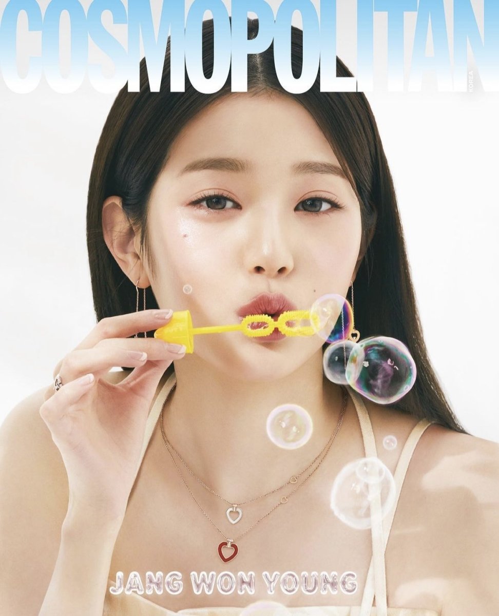 Cosmopolitan Korea - IVE JANG WONYOUNG 2023 July Cover - K-STAR