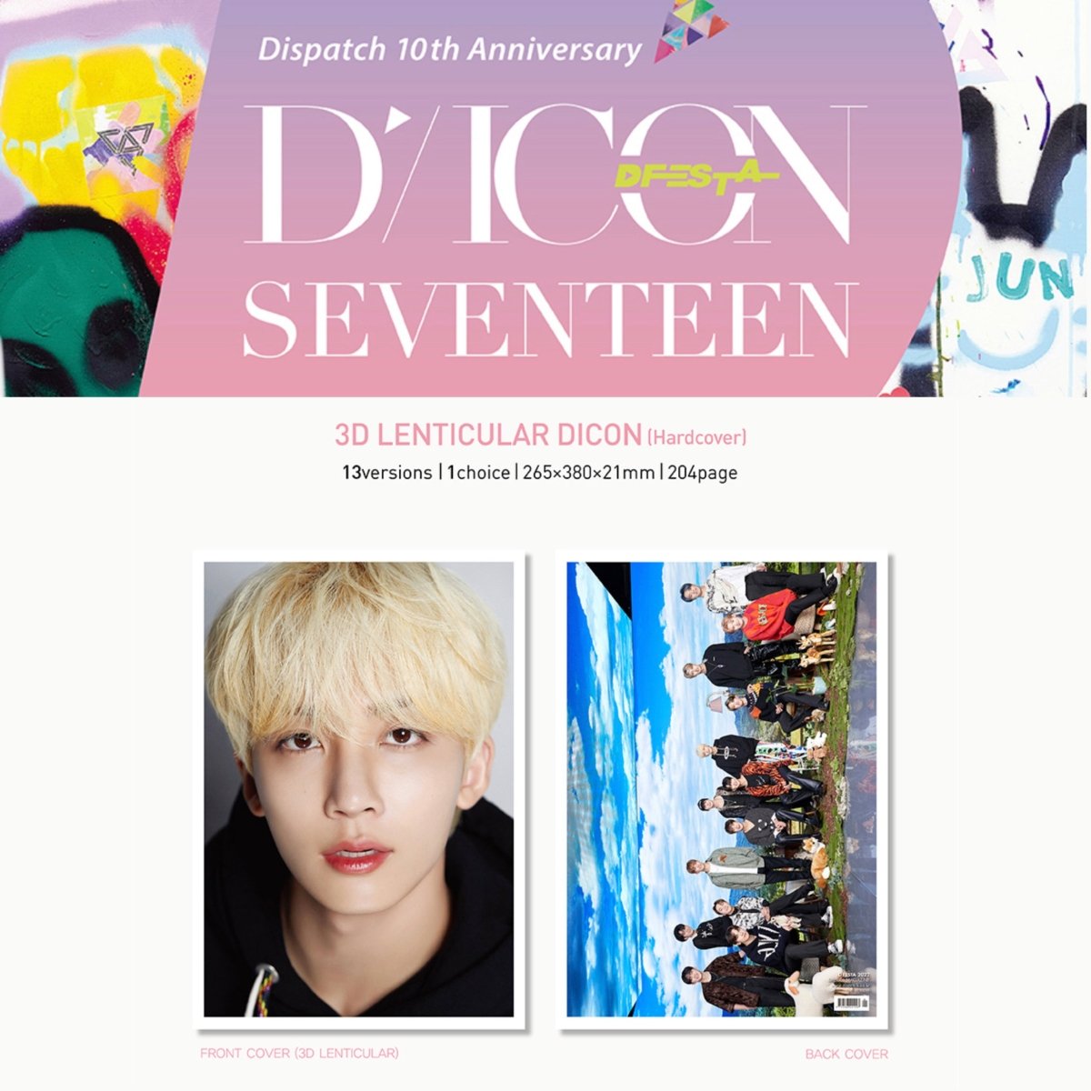 DICON D'FESTA SEVENTEEN - Dispatch 10th Anniversary Special Photobook –  K-STAR