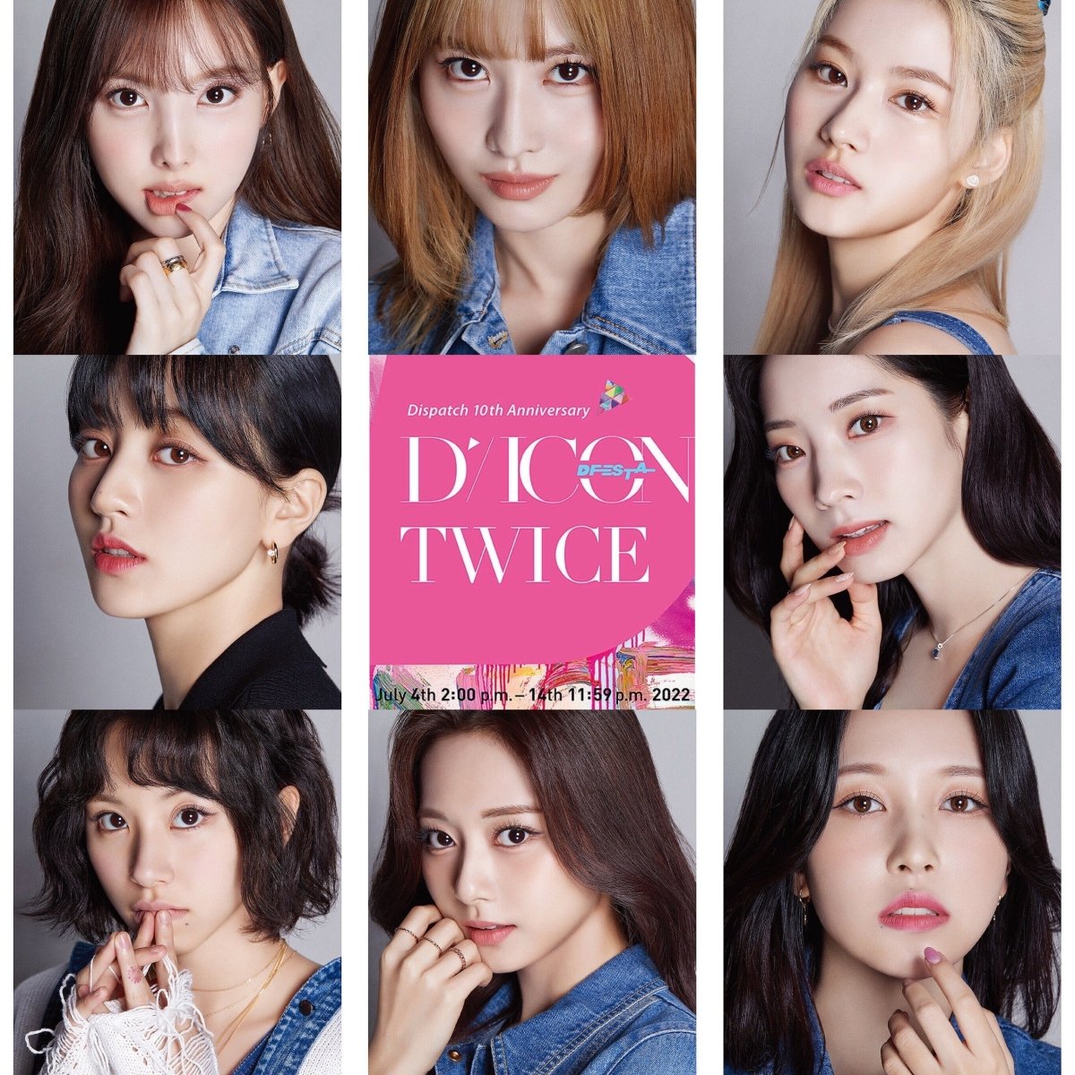 DICON D'FESTA TWICE : Dispatch 10th Anniversary Special Photobook