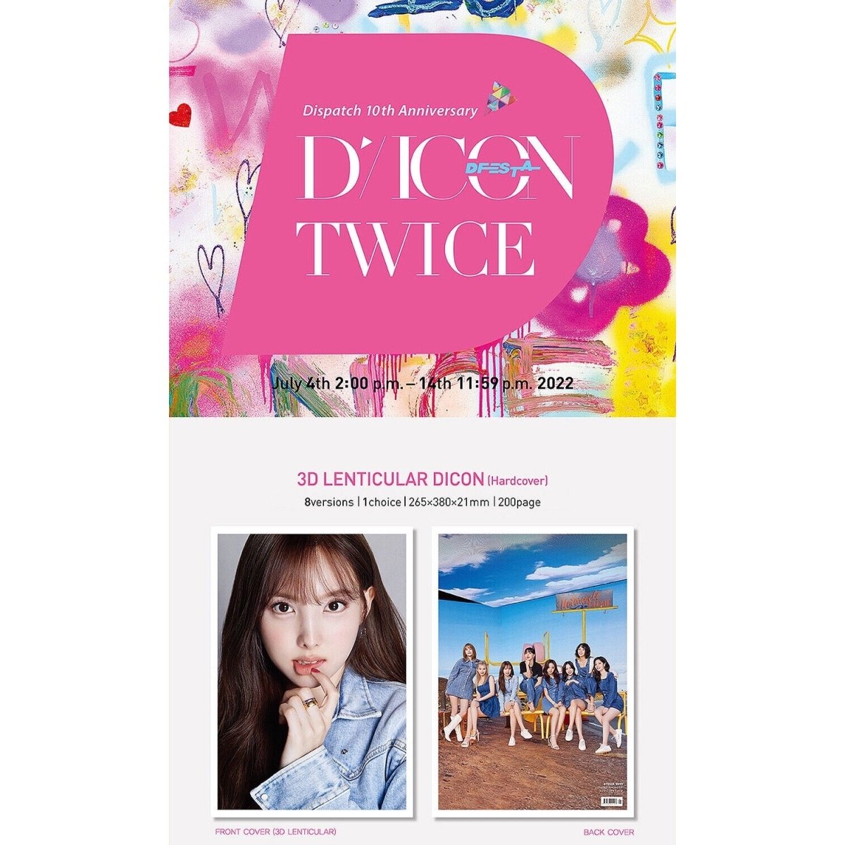 DICON D'FESTA TWICE : Dispatch 10th Anniversary Special