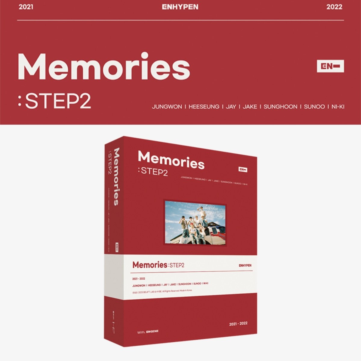 ENHYPEN - Memories : STEP 2 DIGITAL CODE 2021-2022