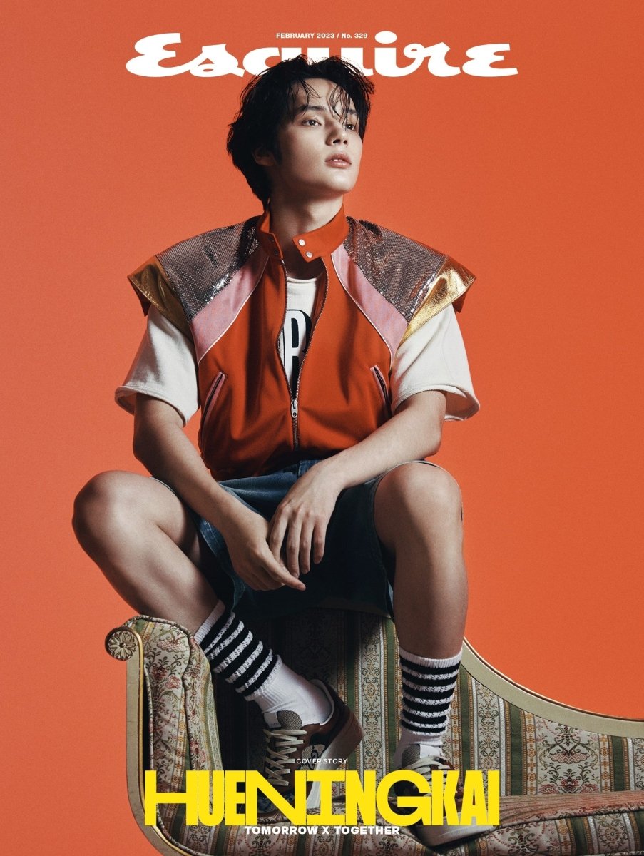 ESQUIRE KOREA - TXT TOMORROW X TOGETHER 2023 February Coverman - K-STAR