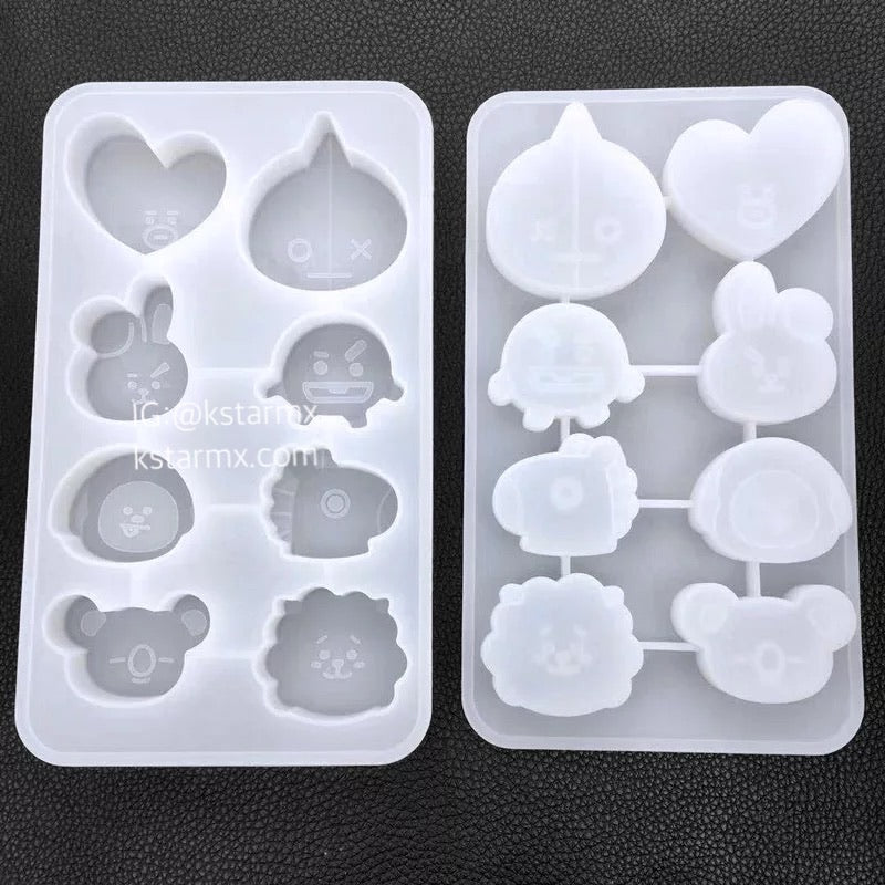 FANGOODS] Silicone Mold for Resin or Chocolate – K-STAR