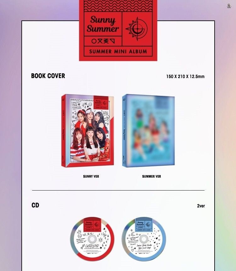 K-POP・アジア GFRIEND Summer Mini Album: SUNNY SUMMER GFriend Summer Mini Album - Sunny Summer – Choice Music LA