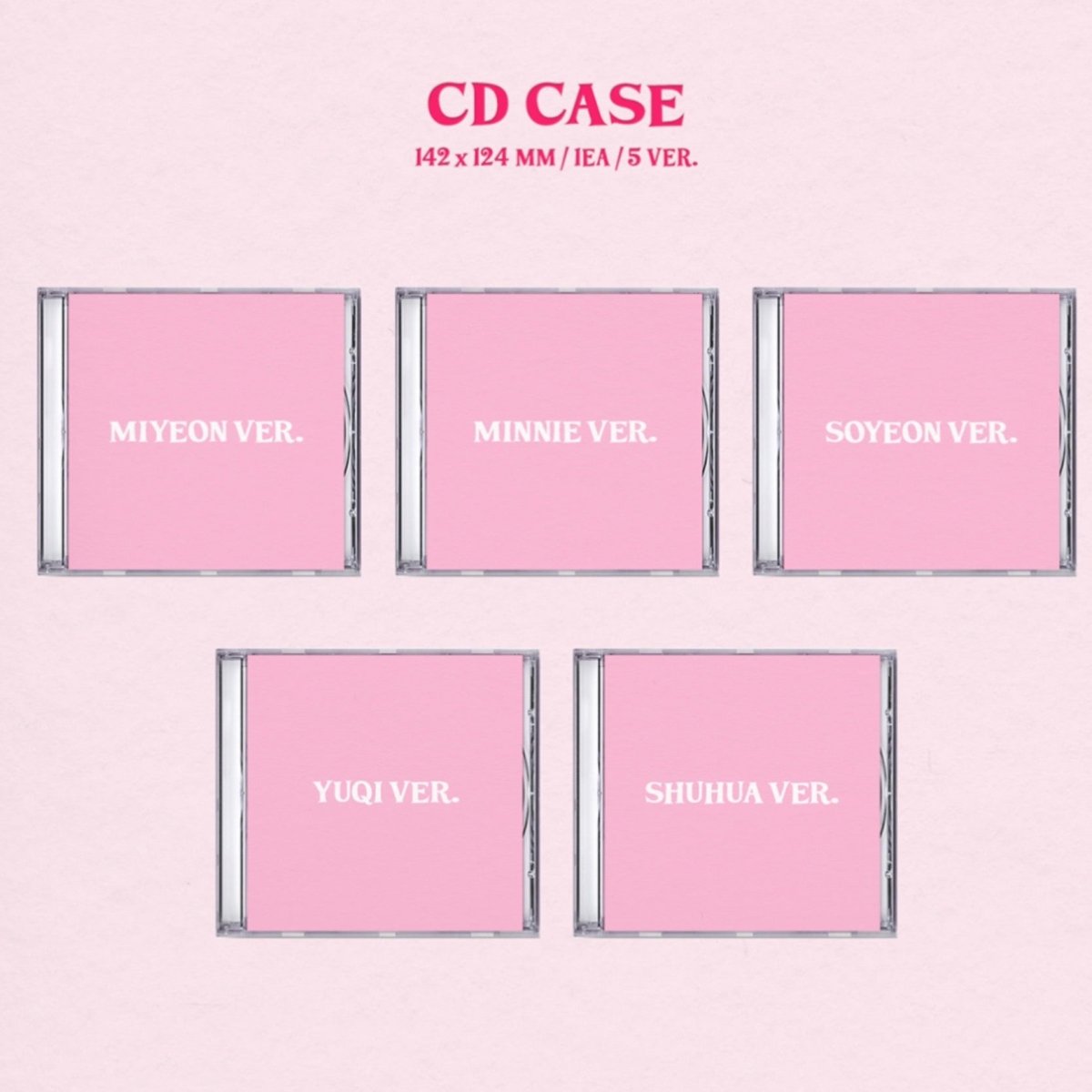 G)I-DLE - I FEEL (Jewel Ver. You Can Choose Member) – K-STAR