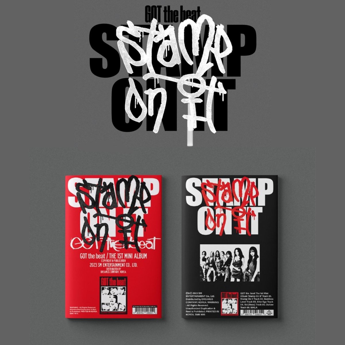 邦楽 .cute!! / DEMO Mini Album Type-A GOT the beat - Stamp On It (1st Mini Album) – K-STAR