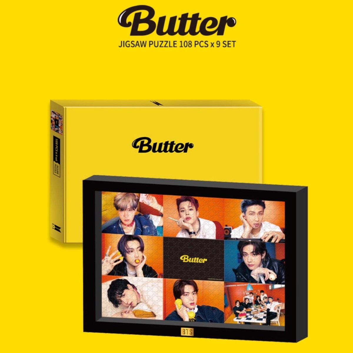 [HYBE] BTS OFFICIAL BUTTER Jigsaw Puzzle