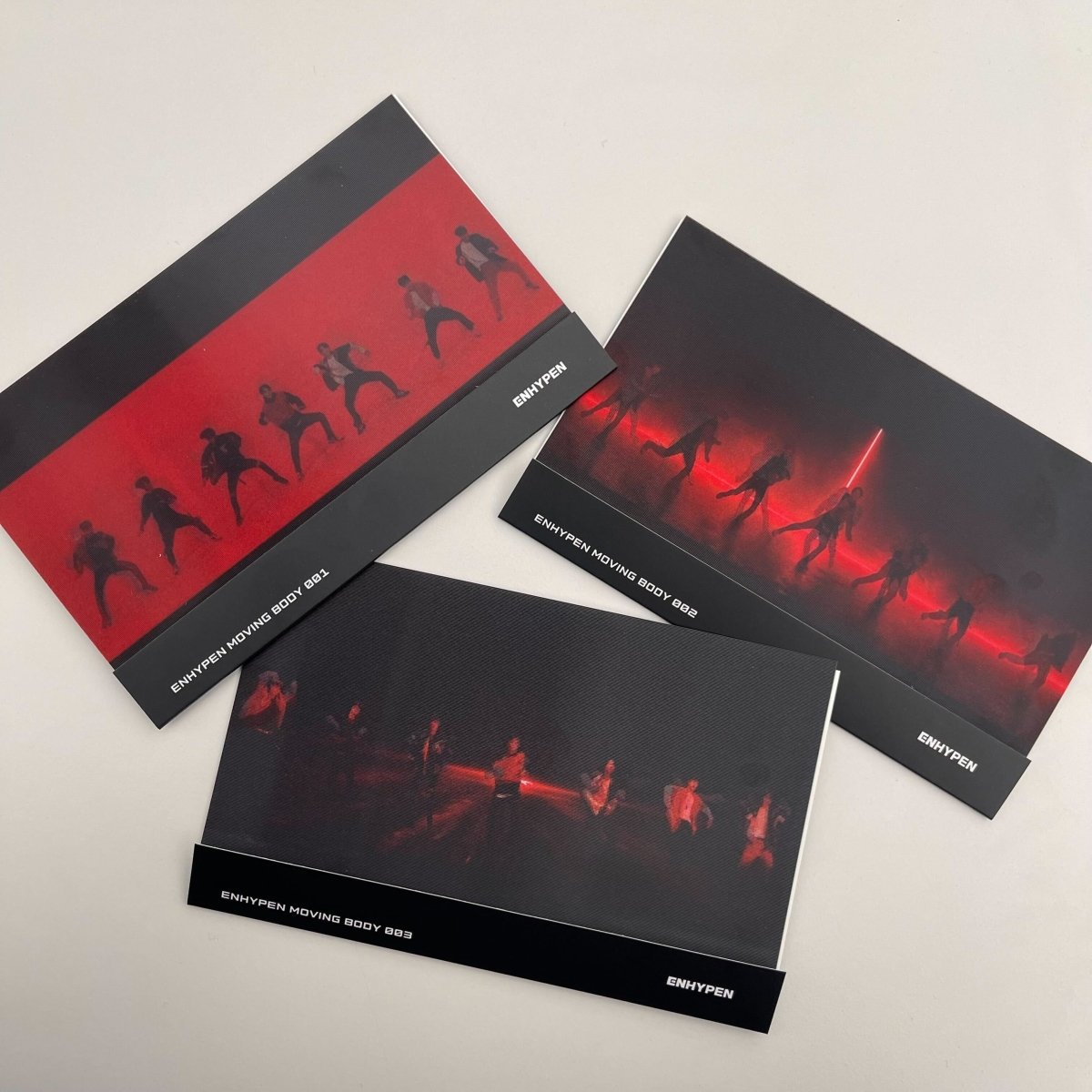 HYBE INSIGHT - ENHYPEN Official Moving Body Lenticular Postcard