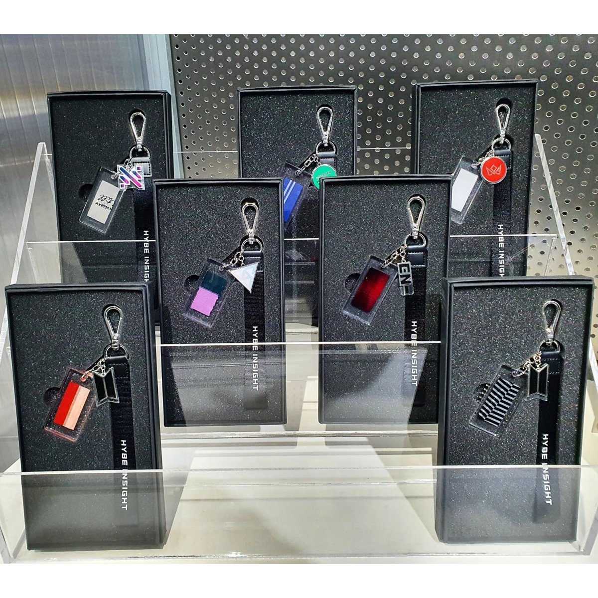 HYBE INSIGHT - UPCYCLING KEYRING - Made From Your Artist's Clothes