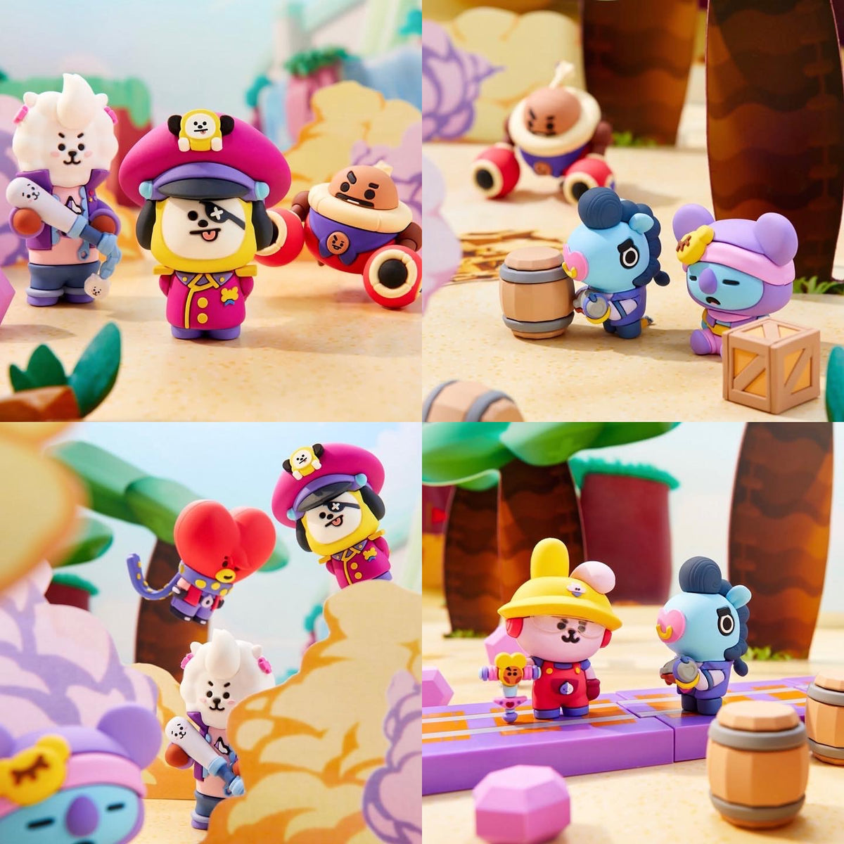 Brawl Stars x BT21 Official Figure – K-STAR