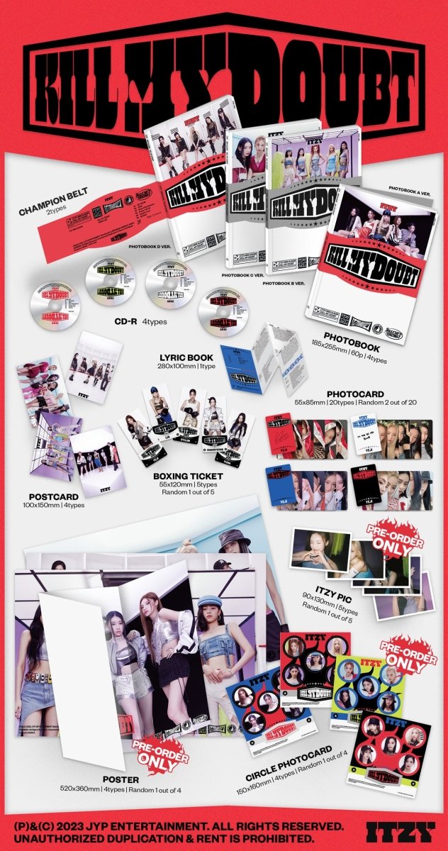 ITZY - Kill My Doubt Standard Version ( 7th Mini Album ) – K-STAR