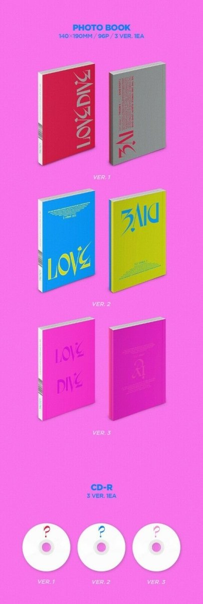IVE - LOVE DIVE 2nd Single Album (You Can Choose version) – K-STAR