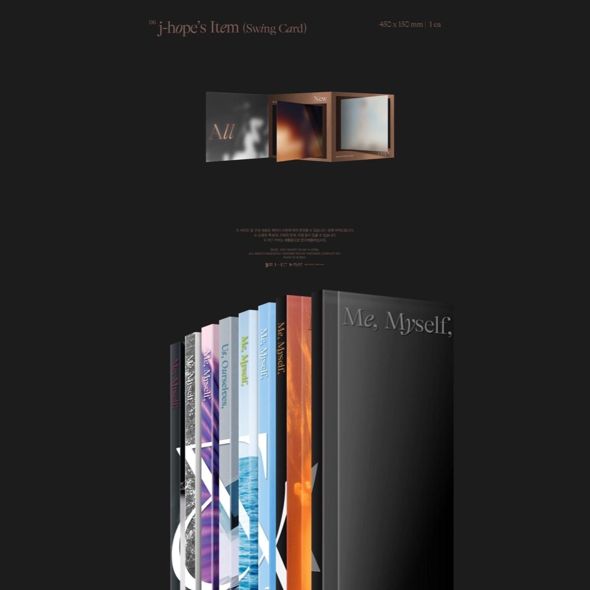 j-hope Special 8 Photo Folio Me, Myself, and j-hope - All New Hope - K-STAR