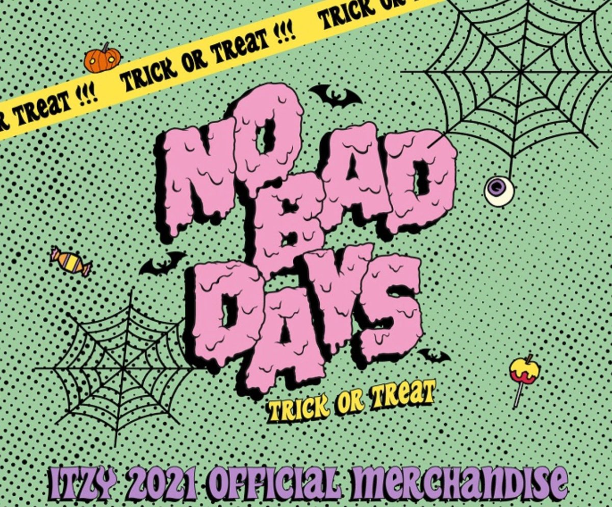 JYP] ITZY - No Bad Days OCTOBER Limited Monthly Kit: Trick or