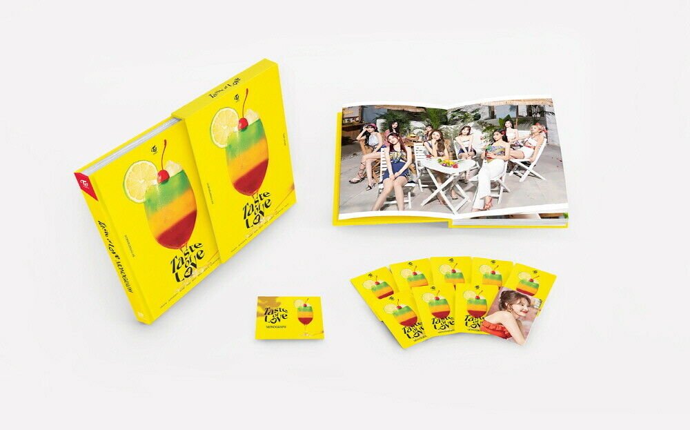 [JYP] TWICE Monograph Taste Of Love Photobook