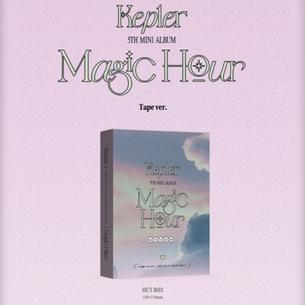 KEP1ER - MAGIC HOUR 5th Mini album Unit Version – K-STAR