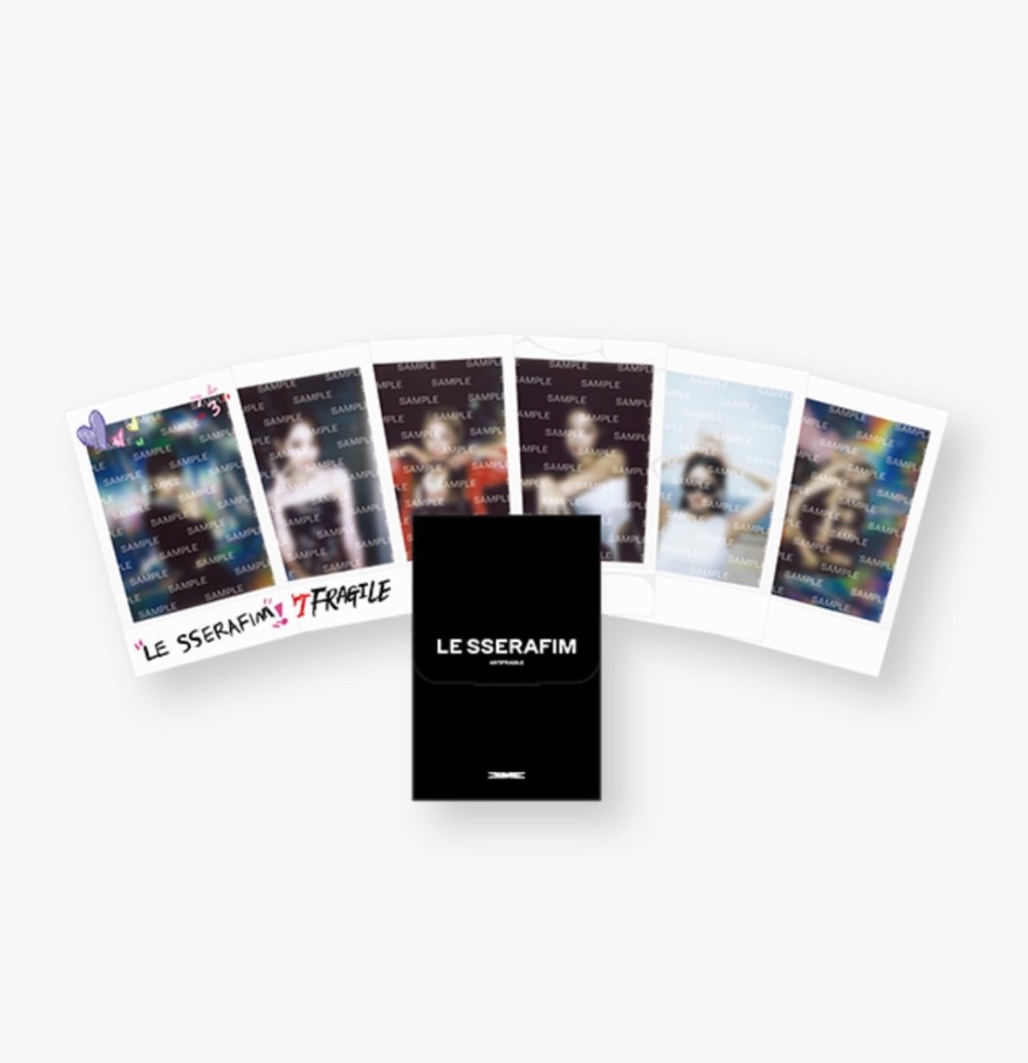 LE SSERAFIM Official Instant Photocard & Photo Binder