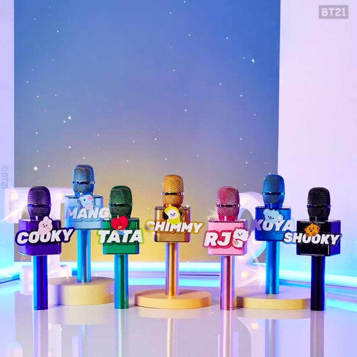 BT21 shops microphone