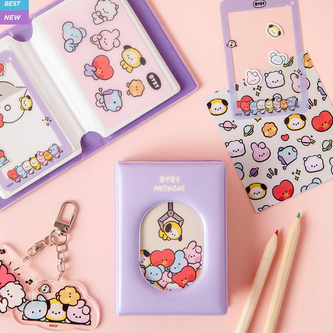 LINE X BT21] BT21 Photocard Collection Book – K-STAR