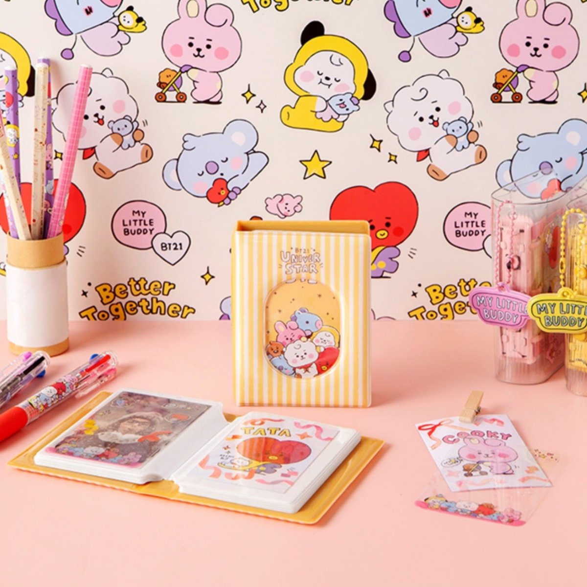 LINE X BT21] BT21 Photocard Collection Book – K-STAR