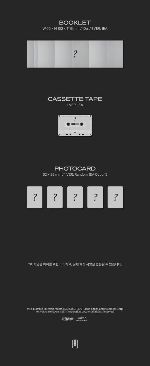 MONSTA X - REASON Cassette Tape ver. - K-STAR