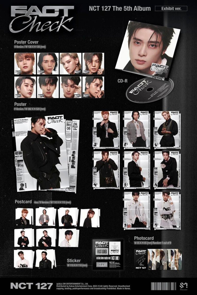 NCT 127 FACT CHECK Exhibit Version (You Can Choose Member) K STAR NCT 127 FACT CHECK Exhibit Version (You Can Choose Member) K STAR