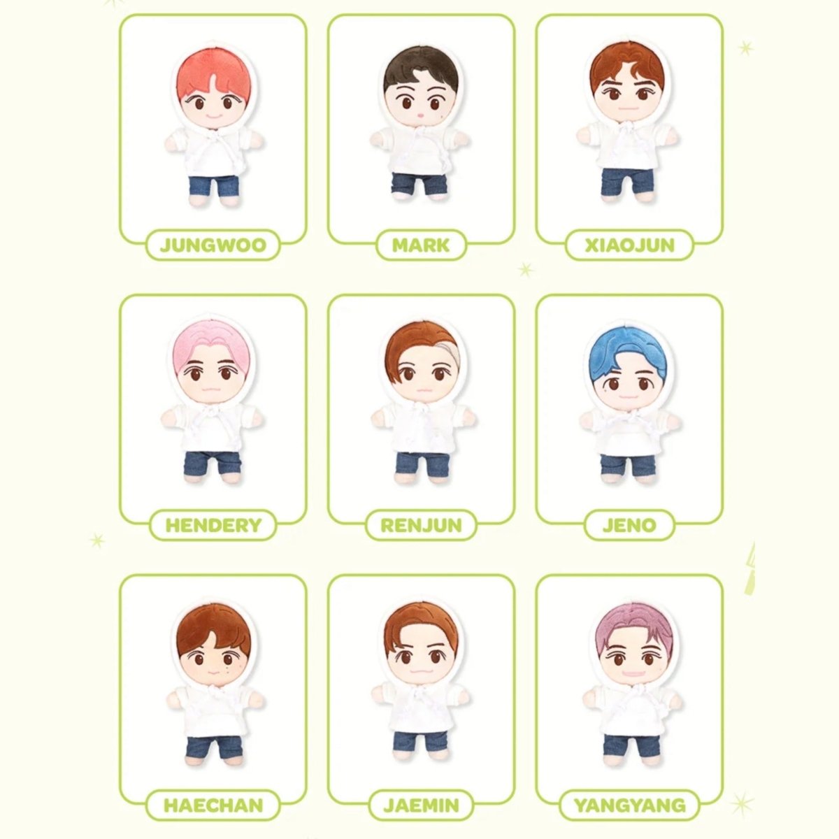 NCT CCOMAZ DOOL STORE　人形 NCT TEN OFFICIAL Plush Mascot Doll CCOMAZ GROCERY STORE