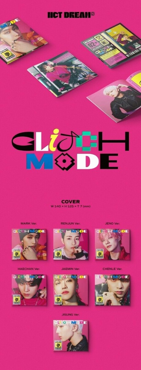 NCT DREAM - Glitch Mode ( Digipack Version ) - K-STAR